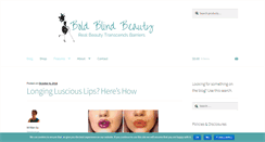 Desktop Screenshot of boldblindbeauty.com